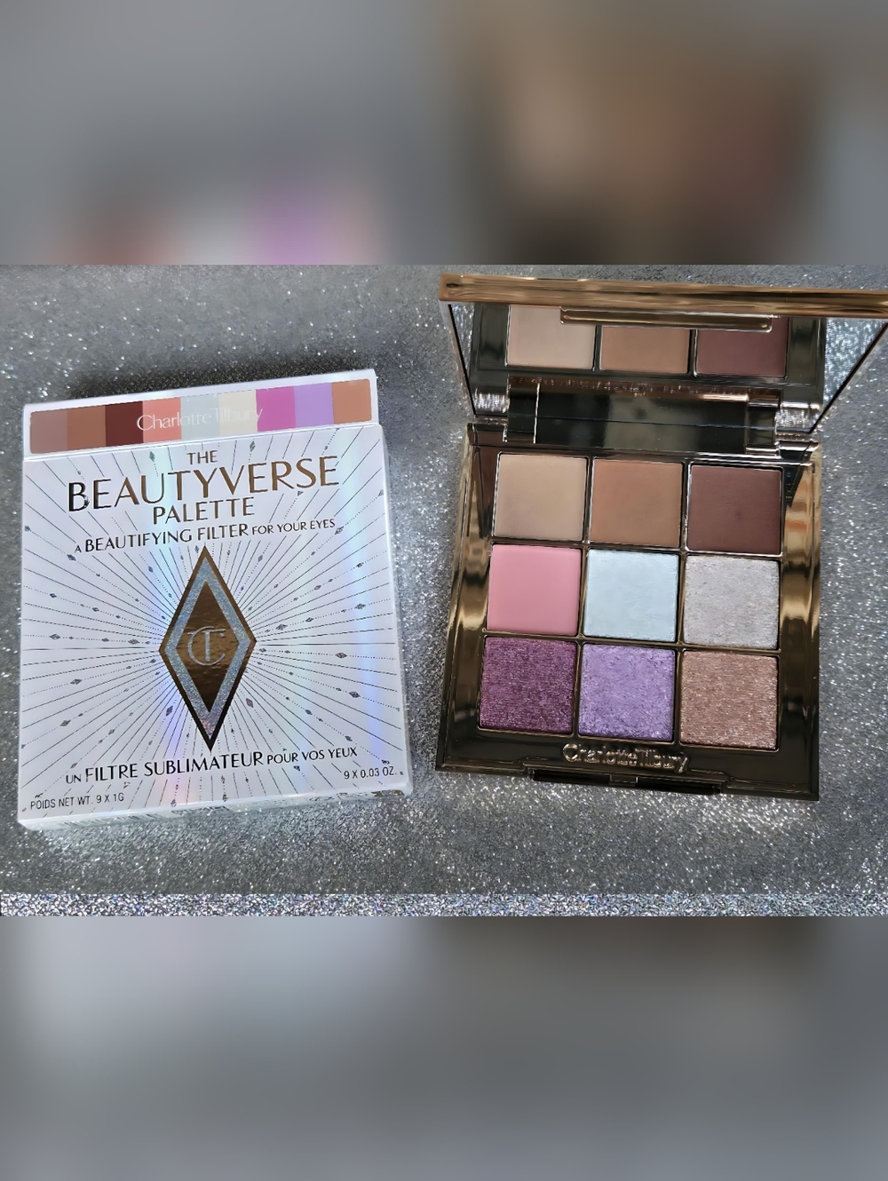CHARLOTTE TILBURY THE BEAUTYVERSE PALETTE - LIMITED EDITION/ SOLD OUT NIB